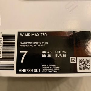 Black AirMax 270